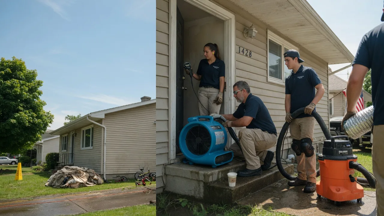 Water Damage Restoration in Wapella, IL near me